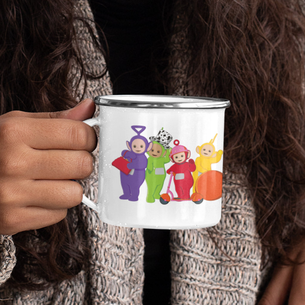 Personalised Eh-Oh Enamel Mug