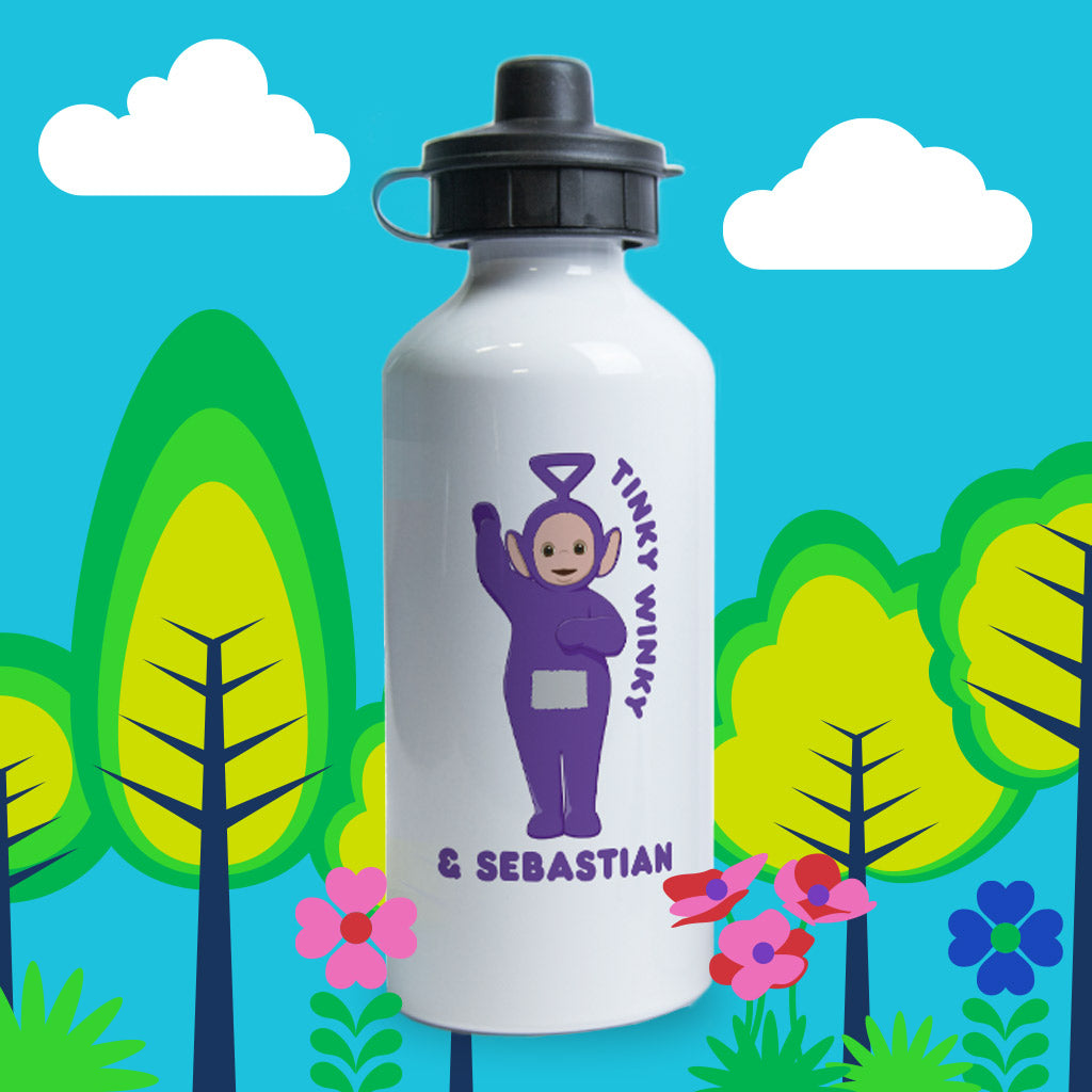 Personalised Tinky Winky & ... Water Bottle