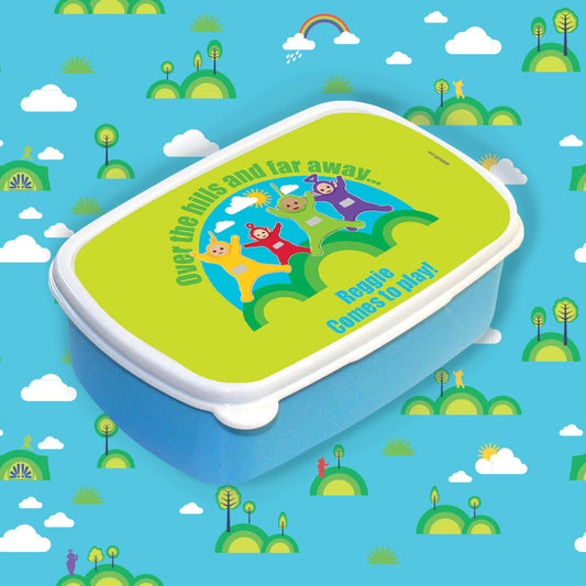 Personalised Over the Hills Lunch Box