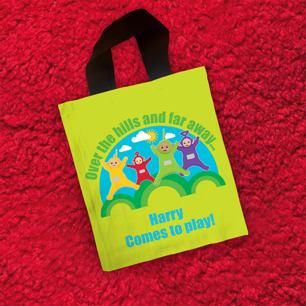 Personalised Over the Hills Mini Tote Bag