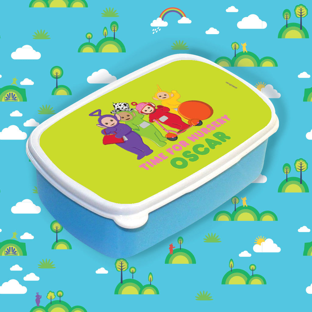 Personalised Time for Nursery Lunch Box
