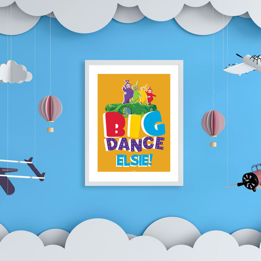 Personalised Big Dance Art Print