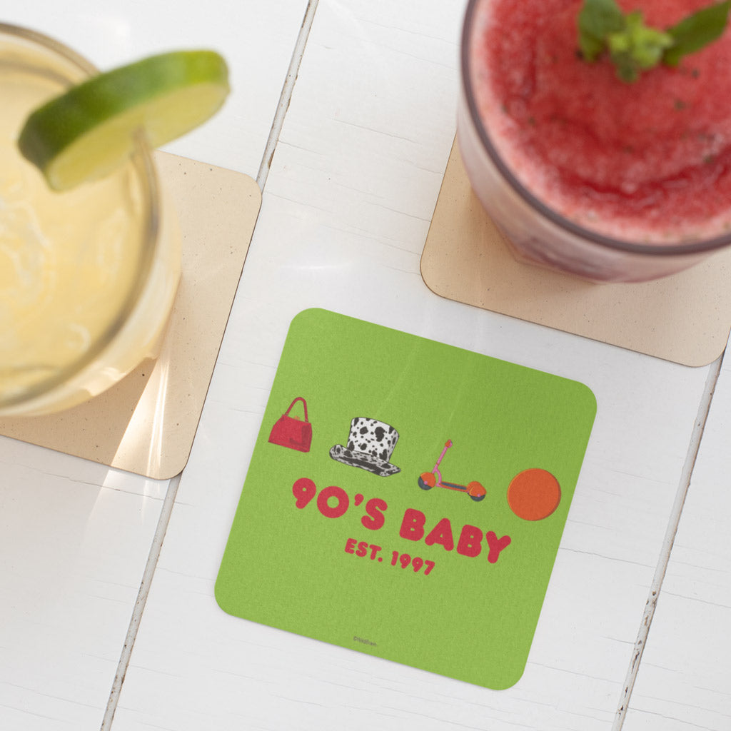 90's Baby Est. 1997 Coaster