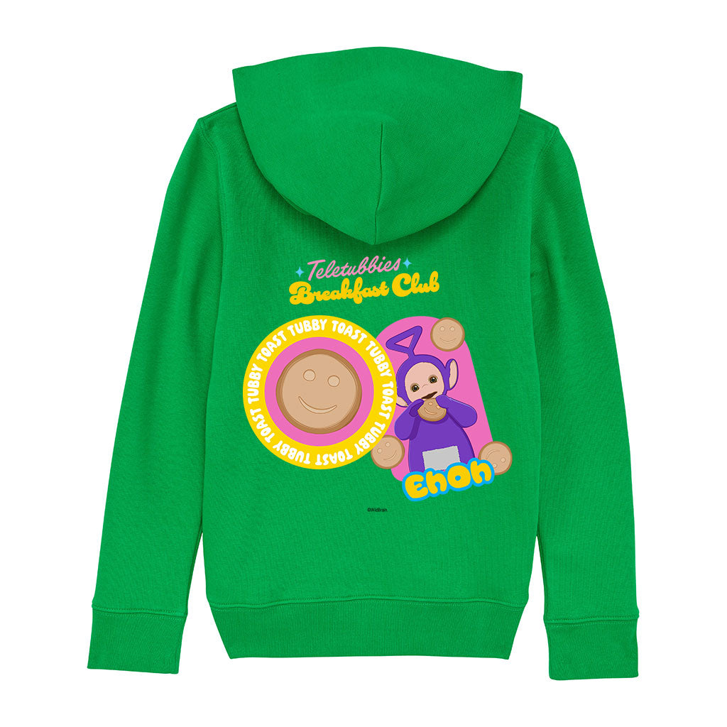 Tubby Toast Breakfast Club Green Hoodie