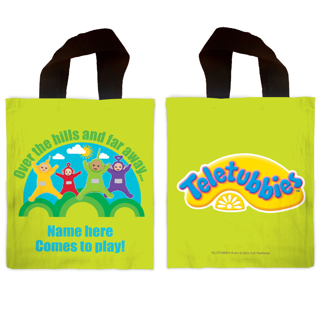 Personalised Over the Hills Mini Tote Bag
