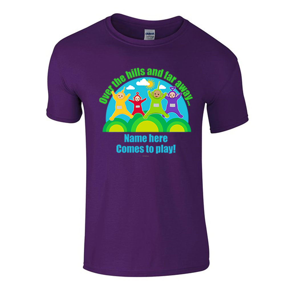 Personalised Over the Hills T-Shirt