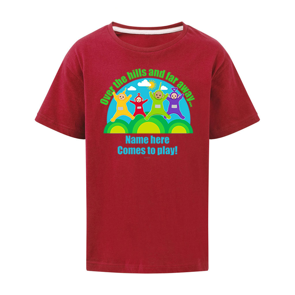 Personalised Over the Hills T-Shirt