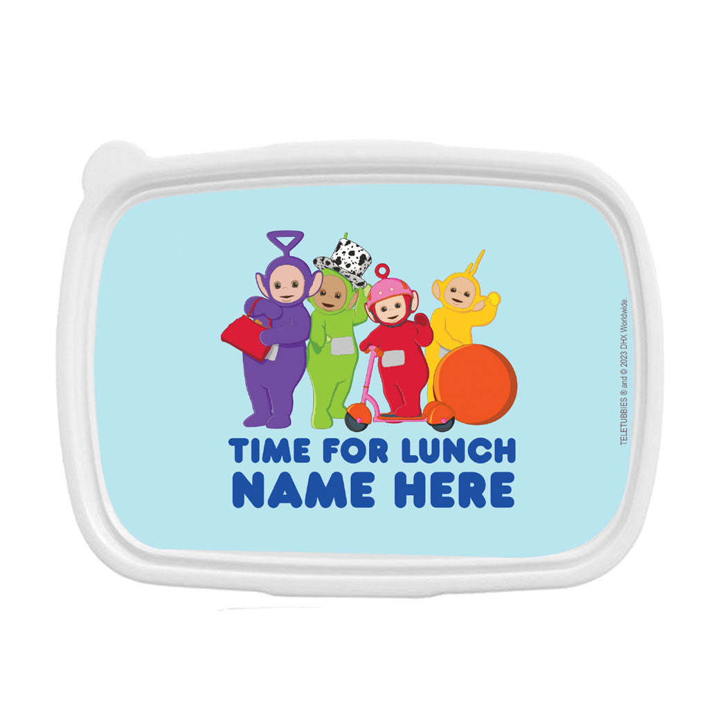 Personalisd Time for Lunch Lunch Box