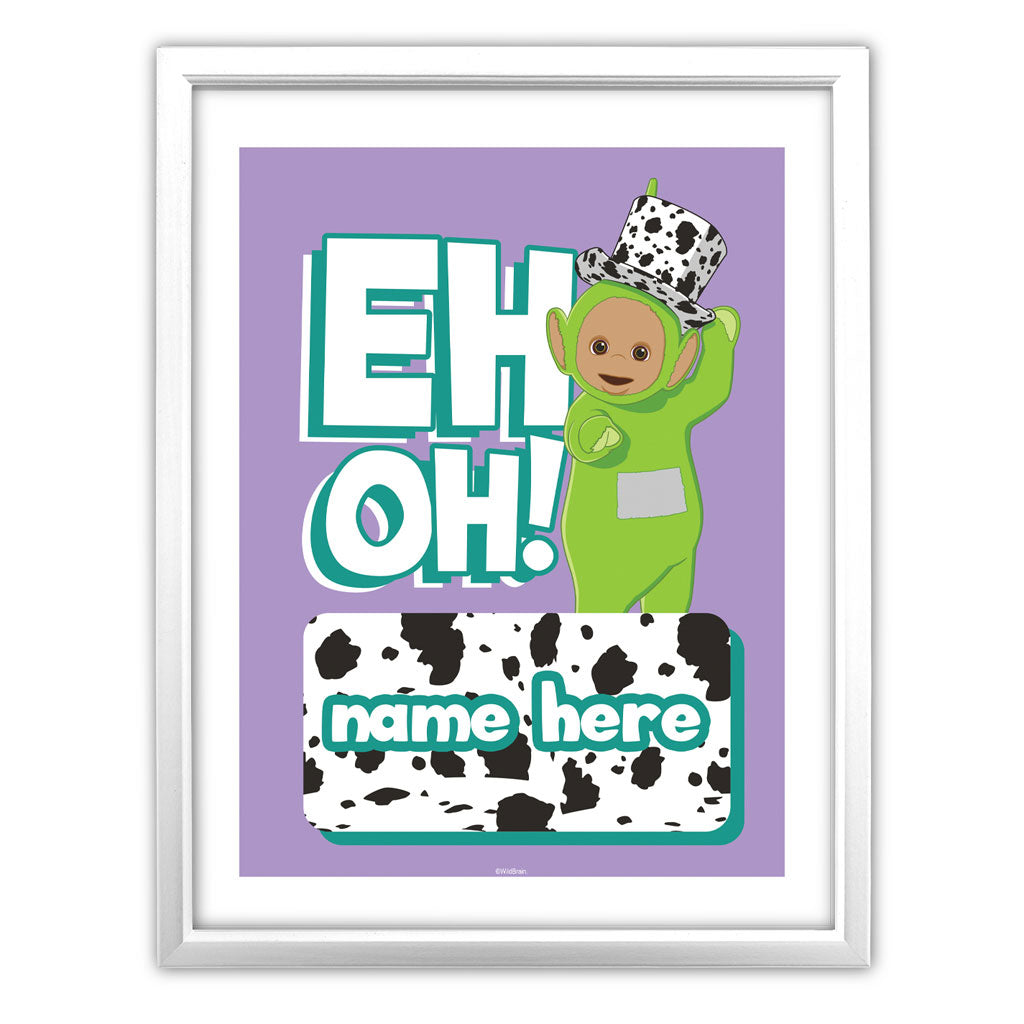 Personalised Dipsy Eh Oh Art Print