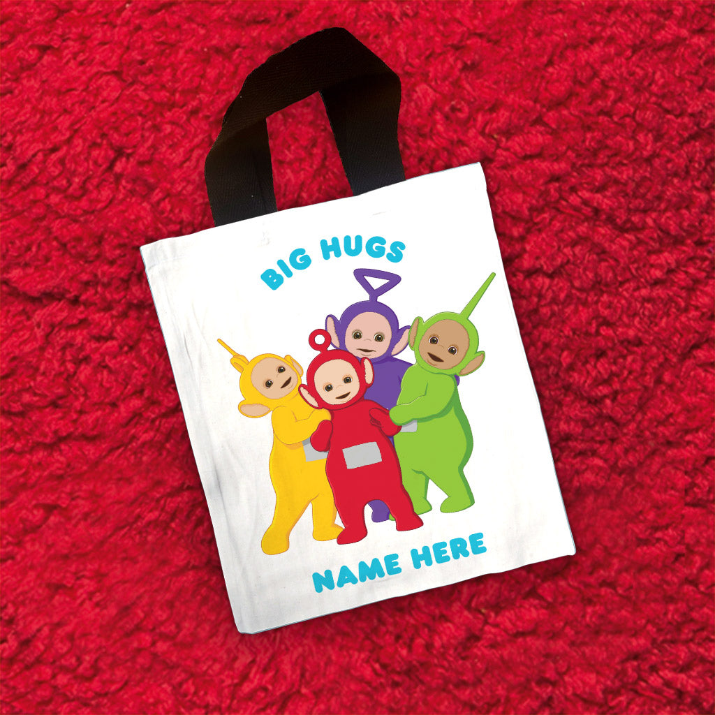 Personalised Big Hugs Mini Tote Bag