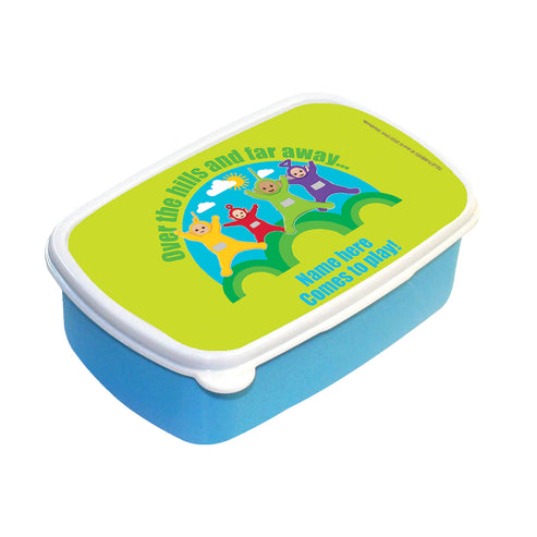 Personalised Over the Hills Lunch Box