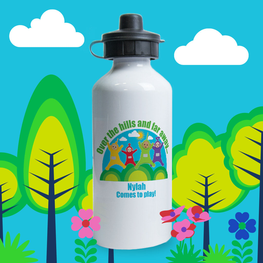 Personalised Over the Hills Water Bottle