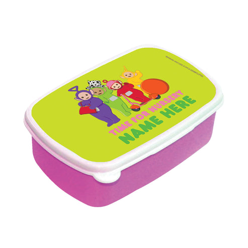 Personalised Time for Nursery Lunch Box