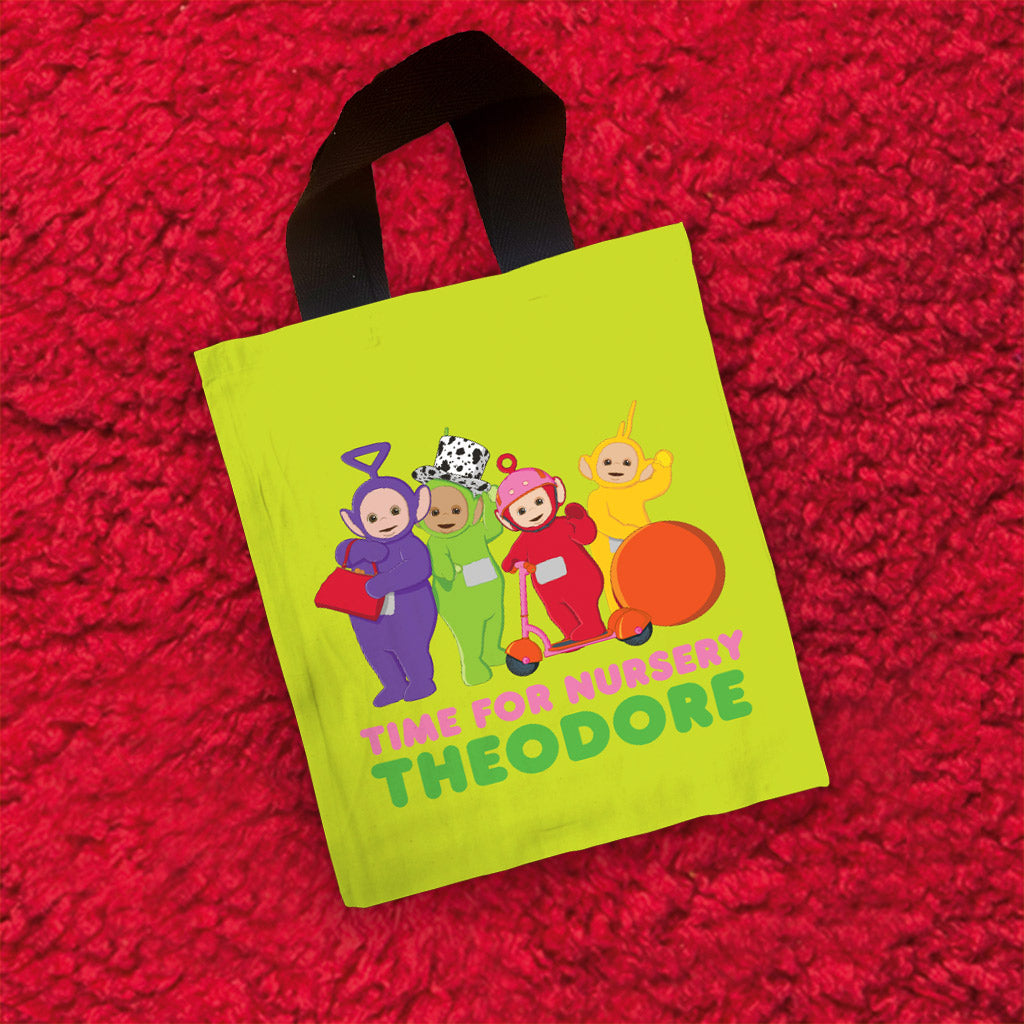 Personalised Time for Nursery Mini Tote Bag