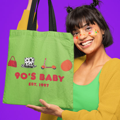 90's Baby Est. 1997 Tote Bag