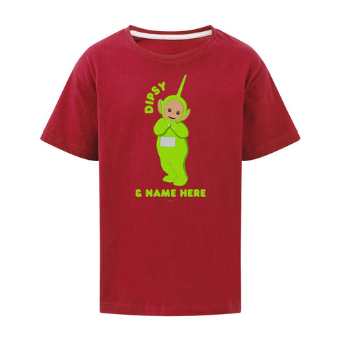 Dimpy Merch Personalised Dipsy & ... T-Shirt – Teletubbies Online Shop