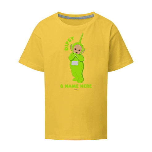 Dimpy Merch Personalised Dipsy & ... T-Shirt – Teletubbies Online Shop
