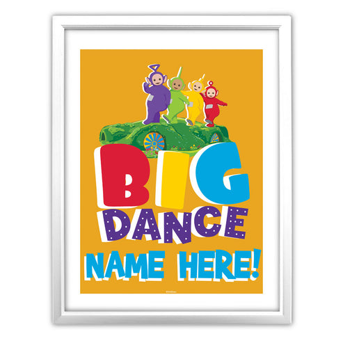 Personalised Big Dance Art Print