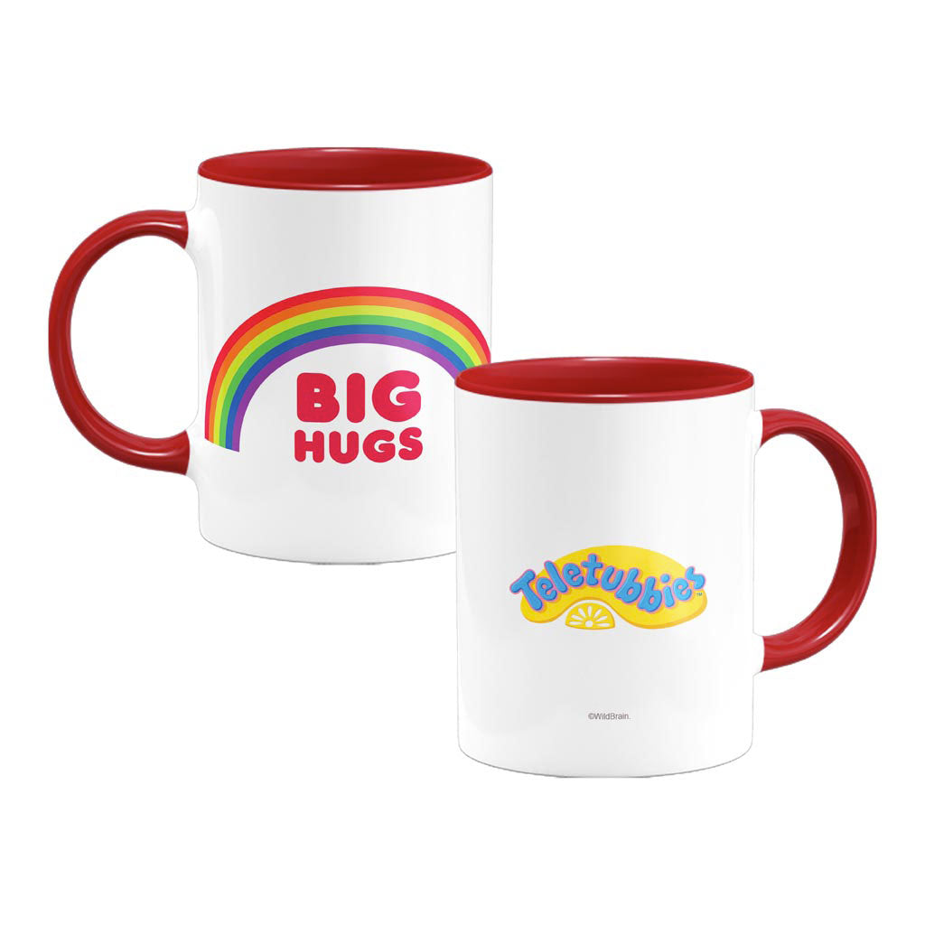 Big Hugs Rainbow Coloured Mug