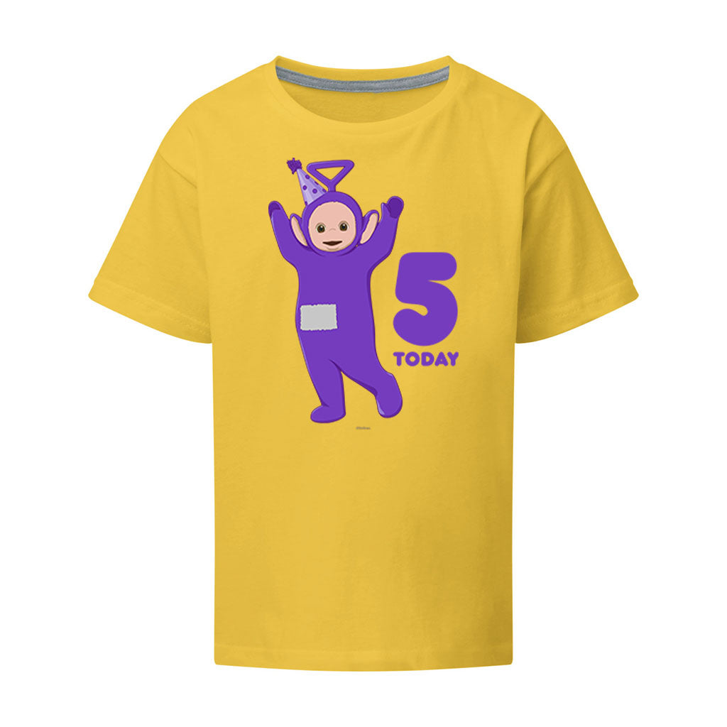 Tinky Winky 5 Today T-Shirt