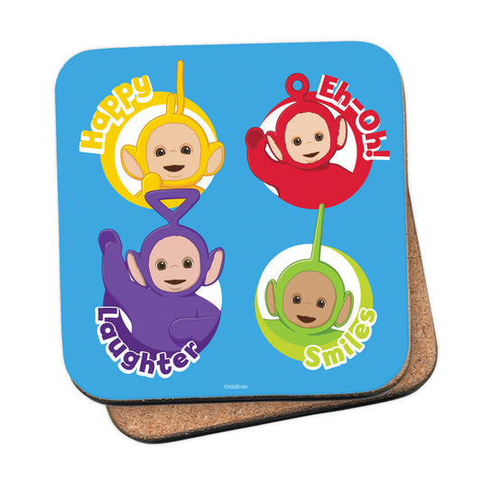 Happy, Eh-Oh, Laughter, Smile Coaster